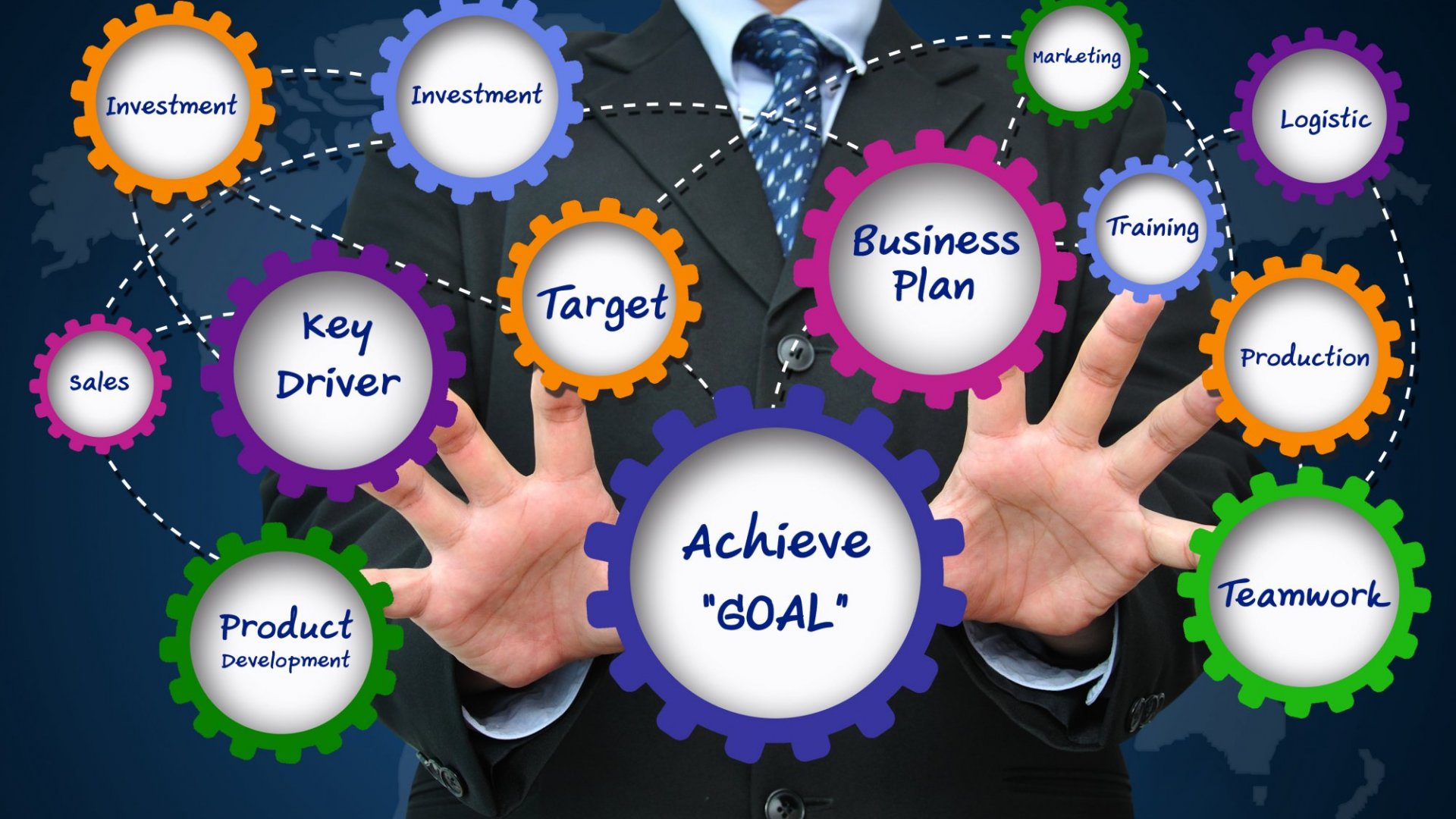 Corporate team using digital tools with strategic and appropriate planning